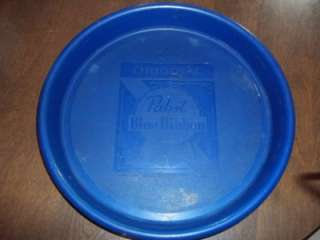 Pabst Blue Ribbon Plastic Beer Tray  