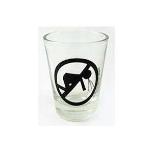  NO BARFING (Symbol) Shot Glass