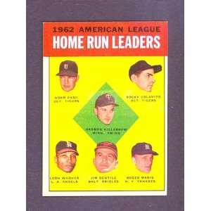   Topps #4 H.R. Leaders w/ Harmon Killebrew (EX/MT) Sports Collectibles