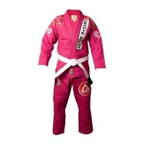  Gracie Barra Pink Official PREMIUM Uniform Kimono Sports 
