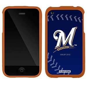  Milwaukee Brewers stitch on AT&T iPhone 3G/3GS Case by 