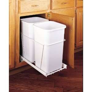  Rev A Shelf 15PB Double Pull Out Waste Container   Full 