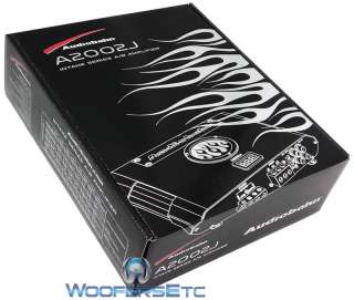 A2002J AUDIOBAHN 200W 2 CH CAR AMPLIFIER COMPONENT SPEAKERS SUB 