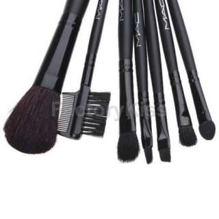   Deluxe Black Cosmetic Makeup Brush Eyeshadow Make Up Kit #204  