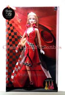 2009 AMERICAN CLASSICS RED CORVETTE Barbie Pink Label (Mackie) P5247 