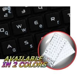  APPLE ENGLISH (LOWER CASE) STICKER FOR KEYBOARD WITH WHITE 