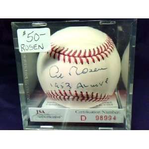  Al Rosen Autographed Baseball?