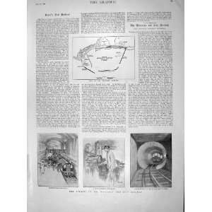   1898 Waterloo Railway Plan Dover Harbour Congo Matadi