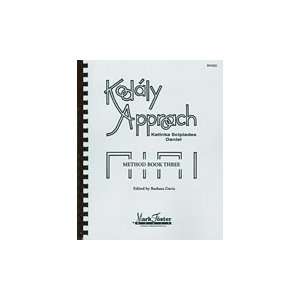  Kodály Approach   Method Book Three   Textbook Musical 