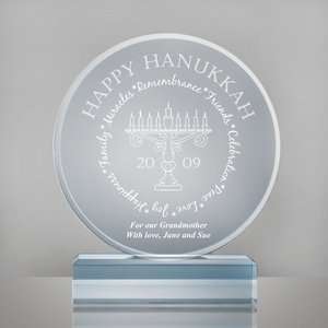 Hanukkah Blue Gift Plaque  Grocery & Gourmet Food
