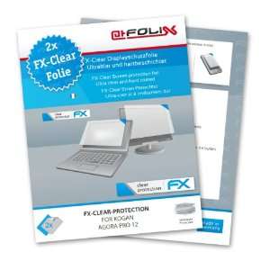  2 x atFoliX FX Clear Invisible screen protector for Kogan 