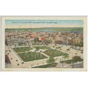  Reprint Plaza de la Fraternidad, Habana, Cuba Fraternity 