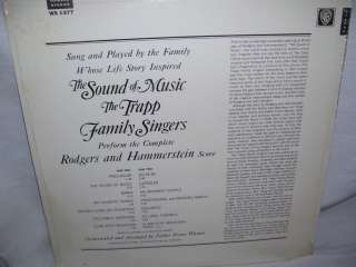 Trapp Family Singers Sound Of Music LP SEALED Mint  
