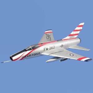  Large Aircraft Model with Stand   F 100 Super Sabre (USAF 