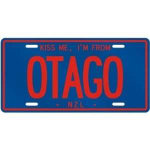 NEW  KISS ME , I AM FROM OTAGO  NEW ZEALAND LICENSE PLATE SIGN CITY