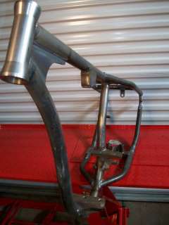 New Single down tube rigid frame for 1937 73 45 Flathead motors with 