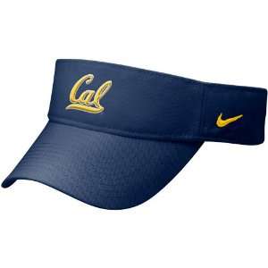  Nike Cal Bears Navy Blue Stadium Adjustable Visor Sports 