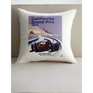  race car grand prix   18x18 pillow cover + insert