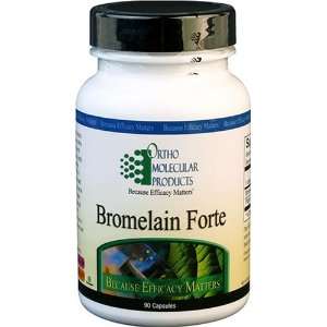  Ortho Molecular Bromelain Forte   90 Capsules Health 