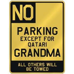  FOR QATARI GRANDMA  PARKING SIGN COUNTRY QATAR