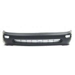 TKY TY04058BA DK1 Toyota Corolla Primed Black Replacement Front Bumper 