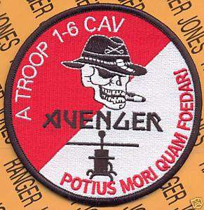 Troop 1 6 Cav Avenger Attack Aviation OIF OEF patch  