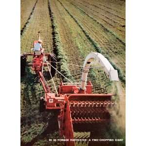  1965 Ad International Harvester Forage Farming Equipment 