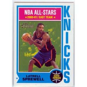    2001 02 Topps Heritage #203 Latrell Sprewell