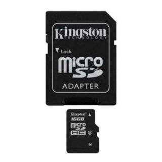 Kingston 16 GB Class 2 microSDHC Flash Memory Card SDC2/16GB by 