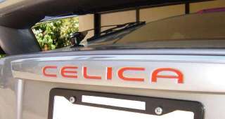2000+ Toyota Celica Fill In Sticker Rear Bumper Inlay  