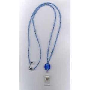  Beaded Chatelaine   Cool Water Blues