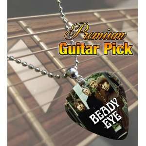  Beady Eye Premium Guitar Pick Necklace Musical 