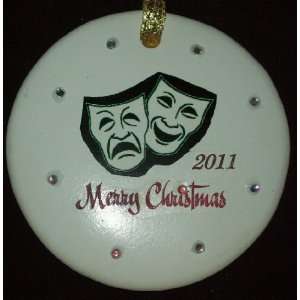  Comedy Tragedy Theatre 2011 Christmas Holiday Ornament 