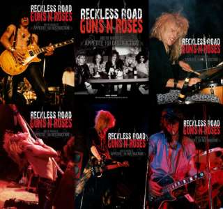 Guns N Roses signed Reckless Road book Slash Axl Rose  