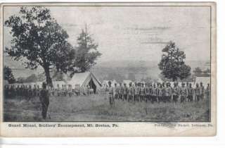 Guard Mount,Soldiers Encampment Mt. Gretna,Pa.  