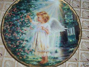 AN ANGELS TOUCH /Dona Gelsinger/GARDEN BLESSINGS PLATE  