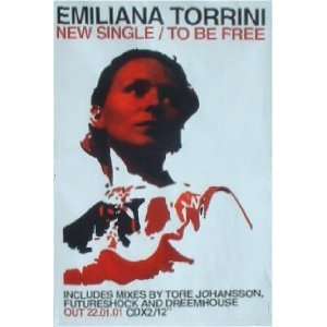   Folk Posters Emiliana Torrini   To Be Free   76x51cm