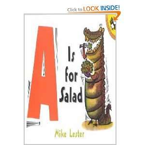  A Is for Salad (9780698119260) Mike Lester Books