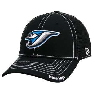   Toronto Blue Jays Black Neo 39THIRTY Stretch Fit Hat Sports