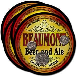  Beaumont, TX Beer & Ale Coasters   4pk 