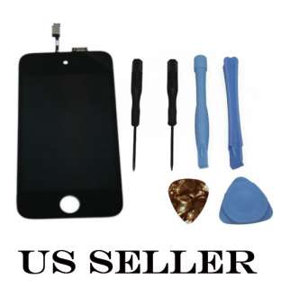 Replacement Black LCD + Touch Screen Digitizer Screen for iTouch 4th 