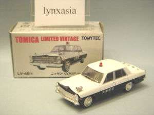 Tomica Vintage LV 48a Nissan Gloria Osaka Patrol Car   