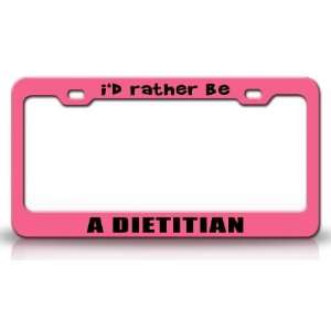  ID RATHER BE A DIETITIAN Occupational Career, High 