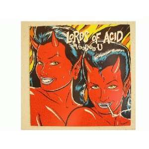  lords of Acid Poster Flat Coop The VooDoo 