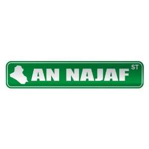   AN NAJAF ST  STREET SIGN CITY IRAQ