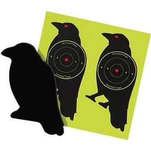 Beeman Sharpshooter Corrugated Plastic Crow Targets, 7.5, 3 Bullseye 