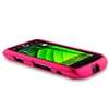   Pink Rubber Hard Skin Case Cover For Blackberry Torch 9850 9860  