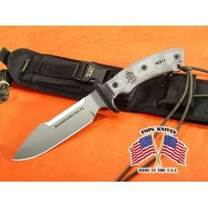  Tops Showdown Delta Combat Knife Hunter Blade 6 3/8 Blade 