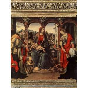  Hand Made Oil Reproduction   Filippino Lippi   24 x 32 