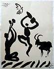 Pablo Picasso 1959 Original Litho GOAT DANCE 1641/2000